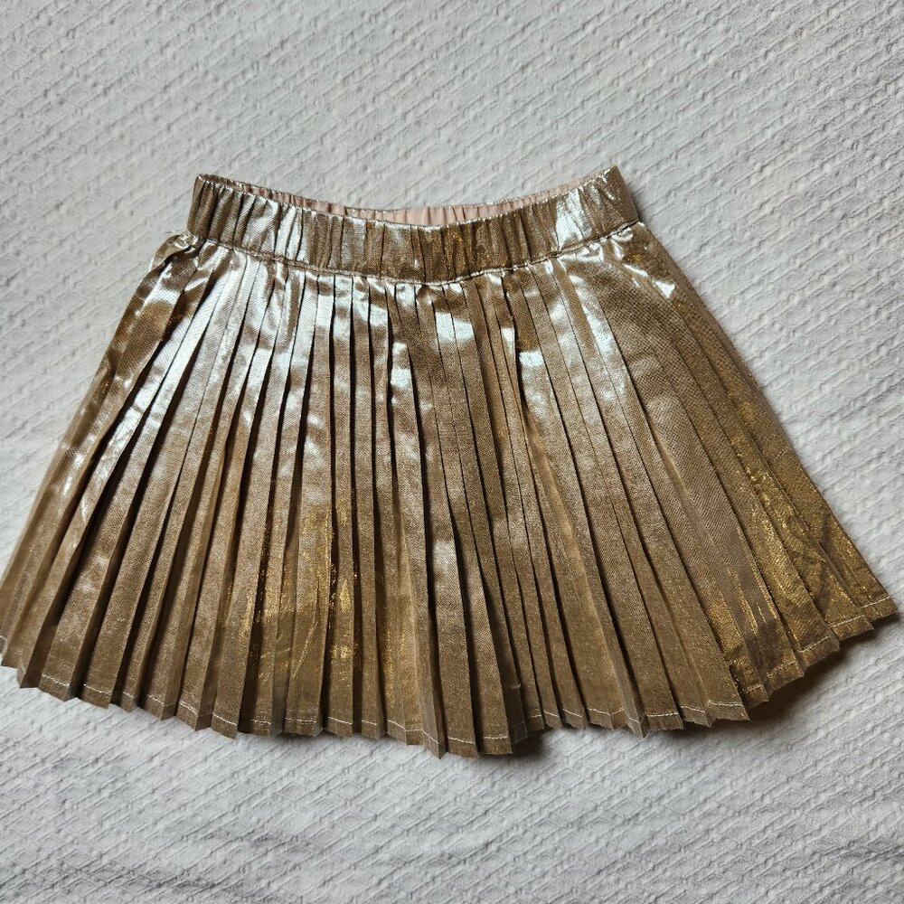 Mini Boden Gold skirt
